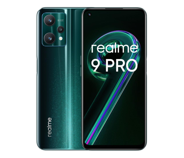 realme 9 Pro 8+128GB Aurora Green 120Hz - 720503 - zdjęcie